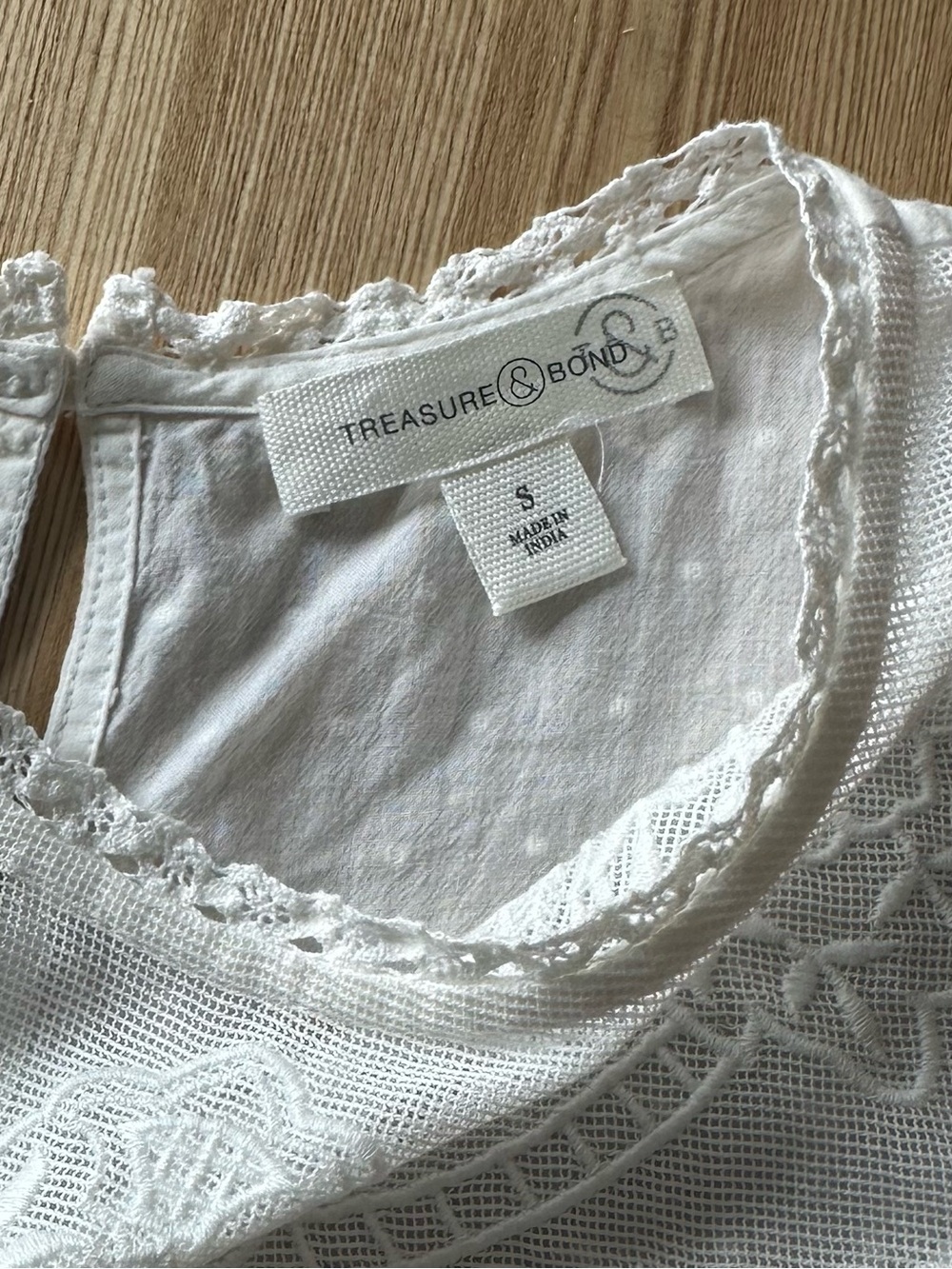 treasure & bond white tank - Picture 4 of 5